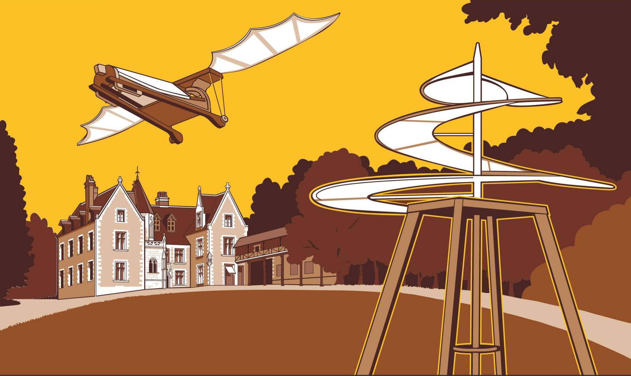 Photo du panneau : Le Clos-Luce